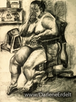 Dawn In Chair/Charcoal